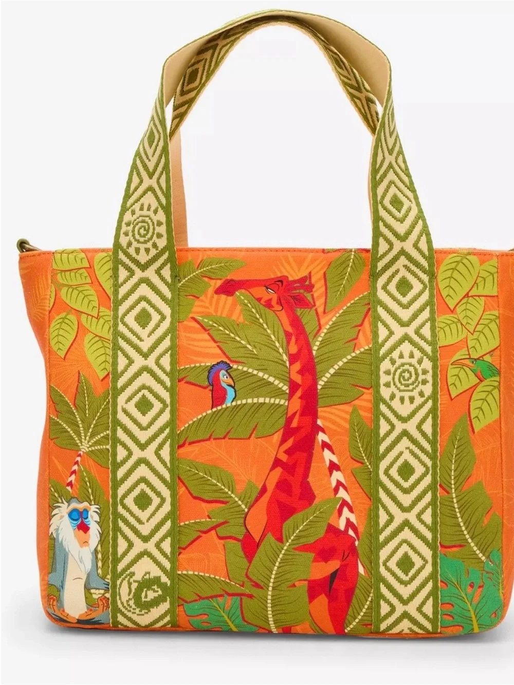 Loungefly Disney The Lion King Animals Printed Crossbody Tote Bag Simba 🆕🆕🆕